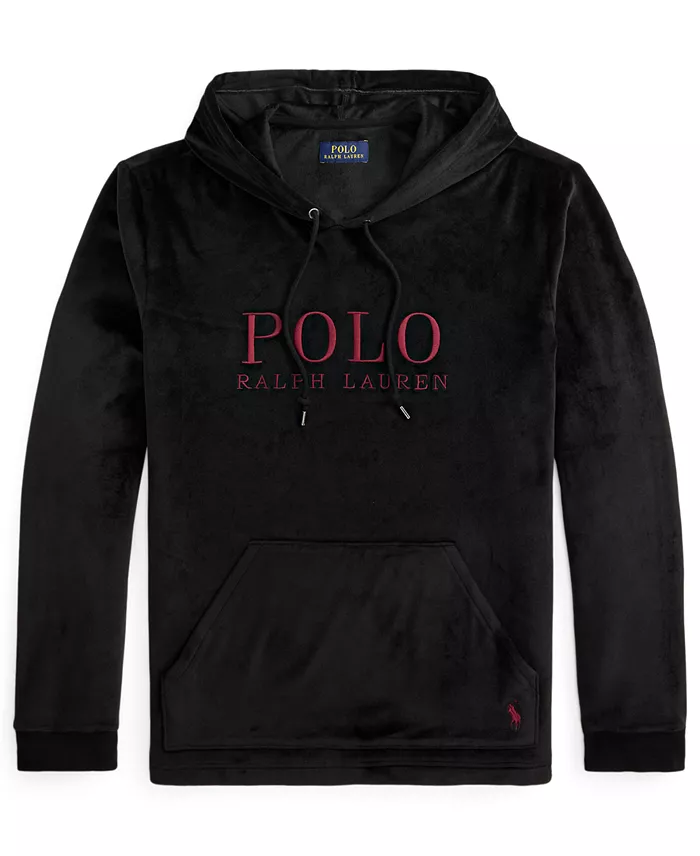 Men's Velour Pajama Hoodie - thumbnail 4