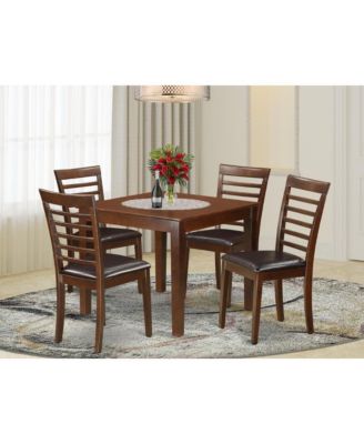 5 Piece Kitchen dinette set with a Dining Table and 4 Dining Chairs