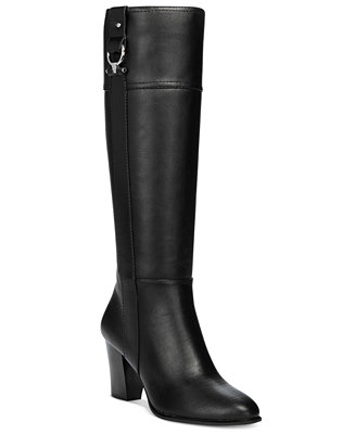 Alfani Women&#39;s Courtnee Tall Wide-Calf Boots, Only at Macy&#39;s - Boots - Shoes - Macy&#39;s