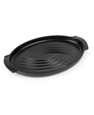 Grill to Table Oval Ceramic Grill Dish, 16"