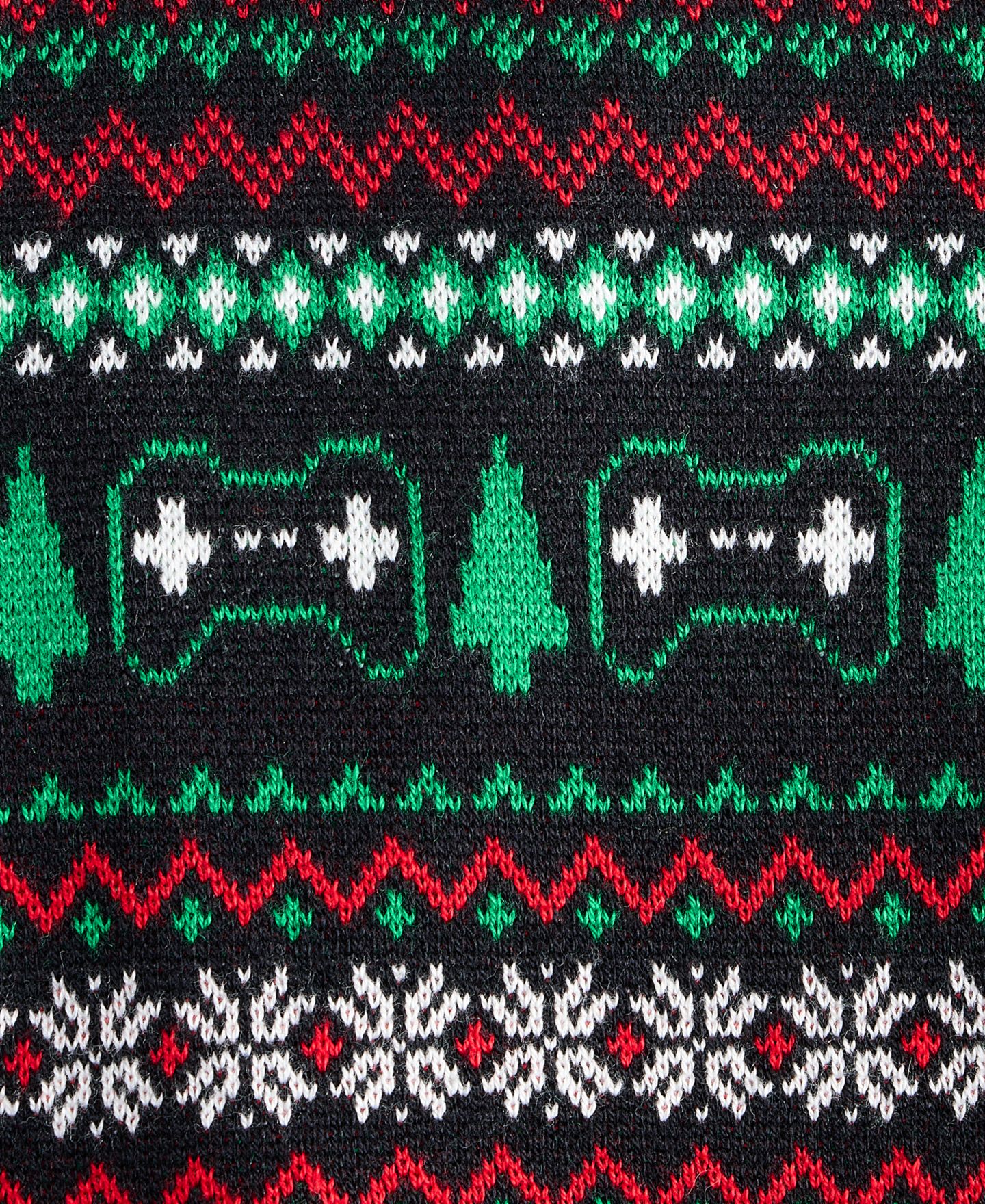 Свитер Epic Threads Long-Sleeve Holiday Cotton-Blend для мальчиков, цвет: Глубокий чёрный — фото 7