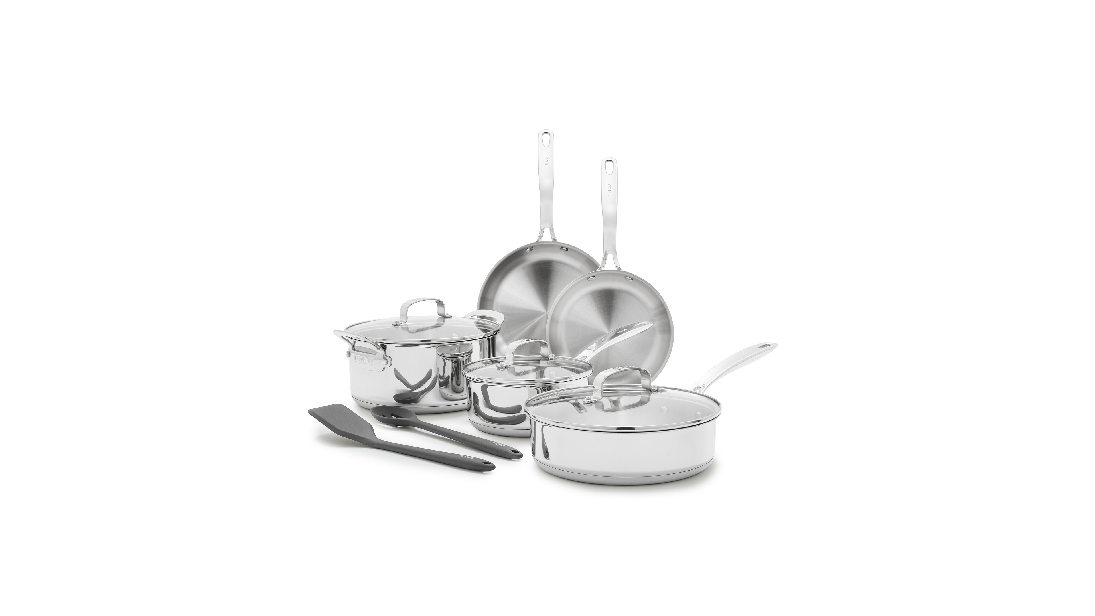 GreenPan Bobby Flay Stainless Steel 10-Piece Cookware Set