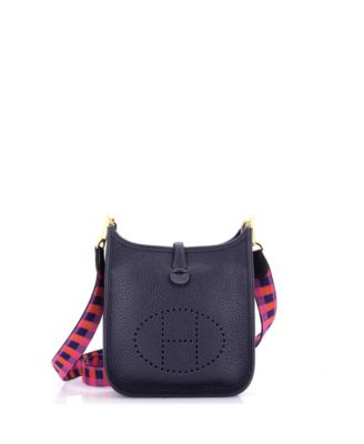 Pre-Owned Hermes TPM Evelyne Bag Gen III Clemence
