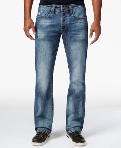 Buffalo David Bitton Men's King-X Slim Fit Bootcut Stretch Jeans, A Macy's Exclusive Style
