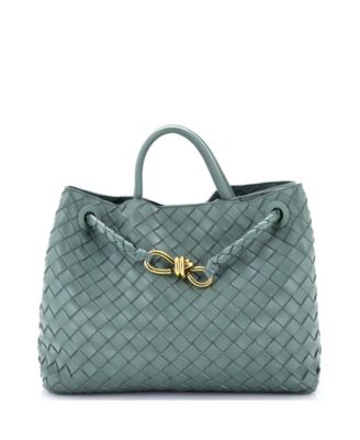 Medium Andiamo Top Handle Bag Intrecciato Nappa