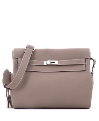 Pre-Owned Hermes GM Kelly Messenger Bag Togo