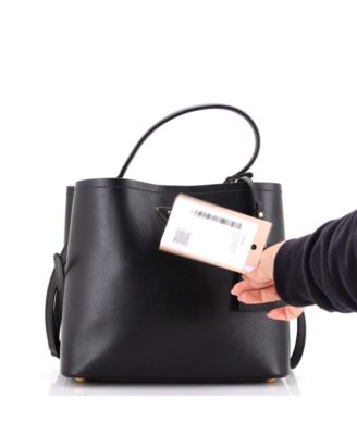 Large Panier Bucket Bag Saffiano Leather