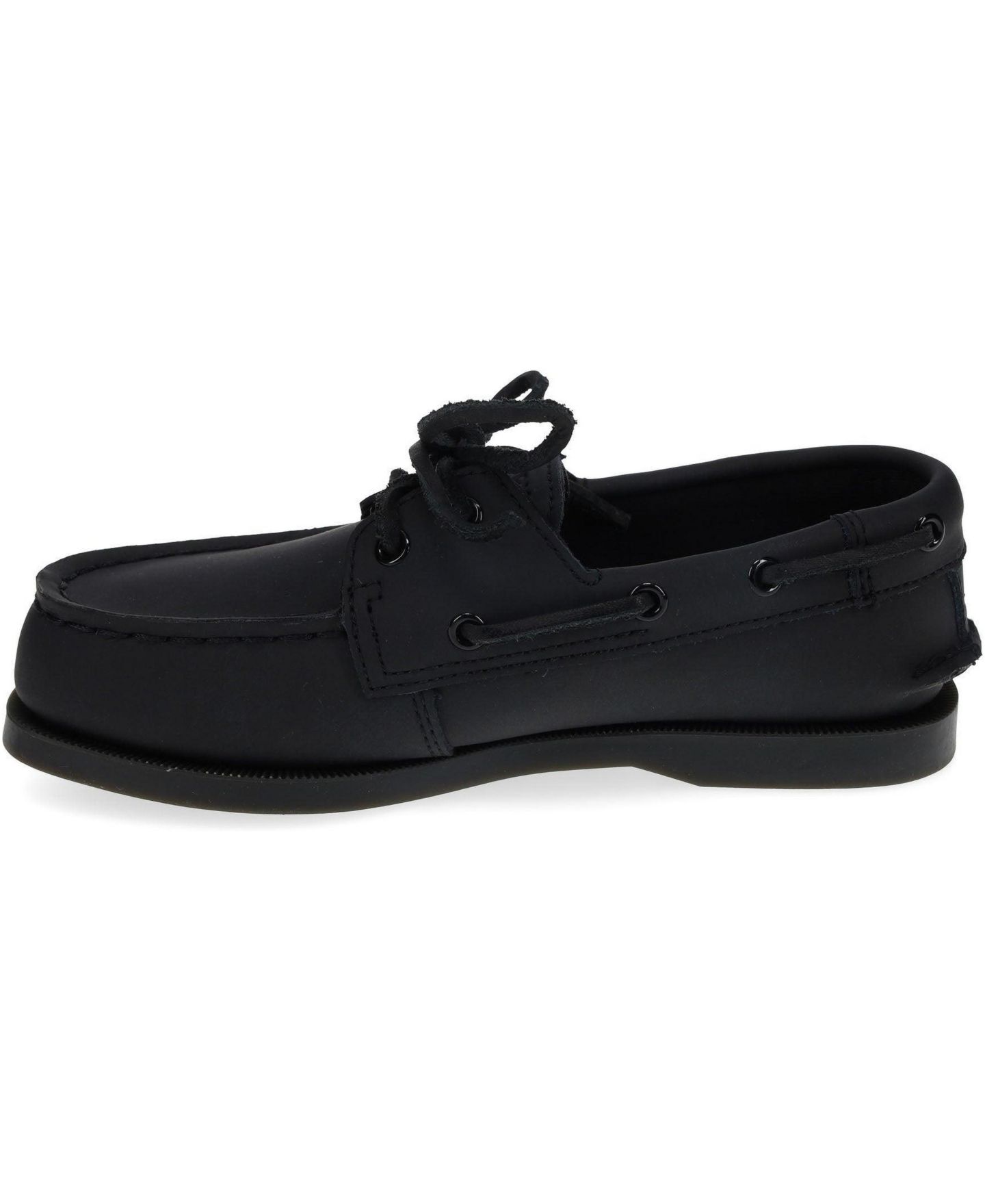 Обувь Sperry (1-13.5) Authentic Original Boat Shoe для мальчиков, цвет: Чёрный — фото 2