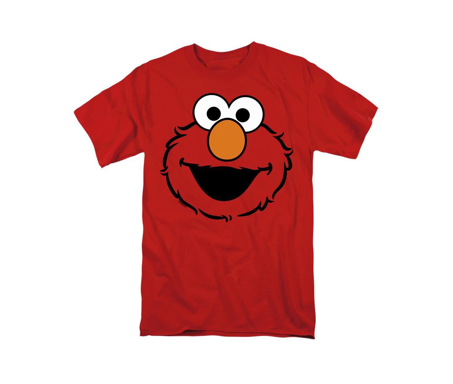 Мужская футболка Sesame Street Elmo Full Face, цвет: Красный — фото 1