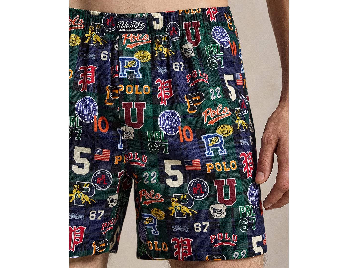 Трусы-боксеры Fly для мужчин — Polo Ralph Lauren, цвет: Клетчатый — фото 2