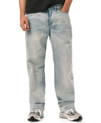 Men's Easy Fit Straight Ruffer Jeans