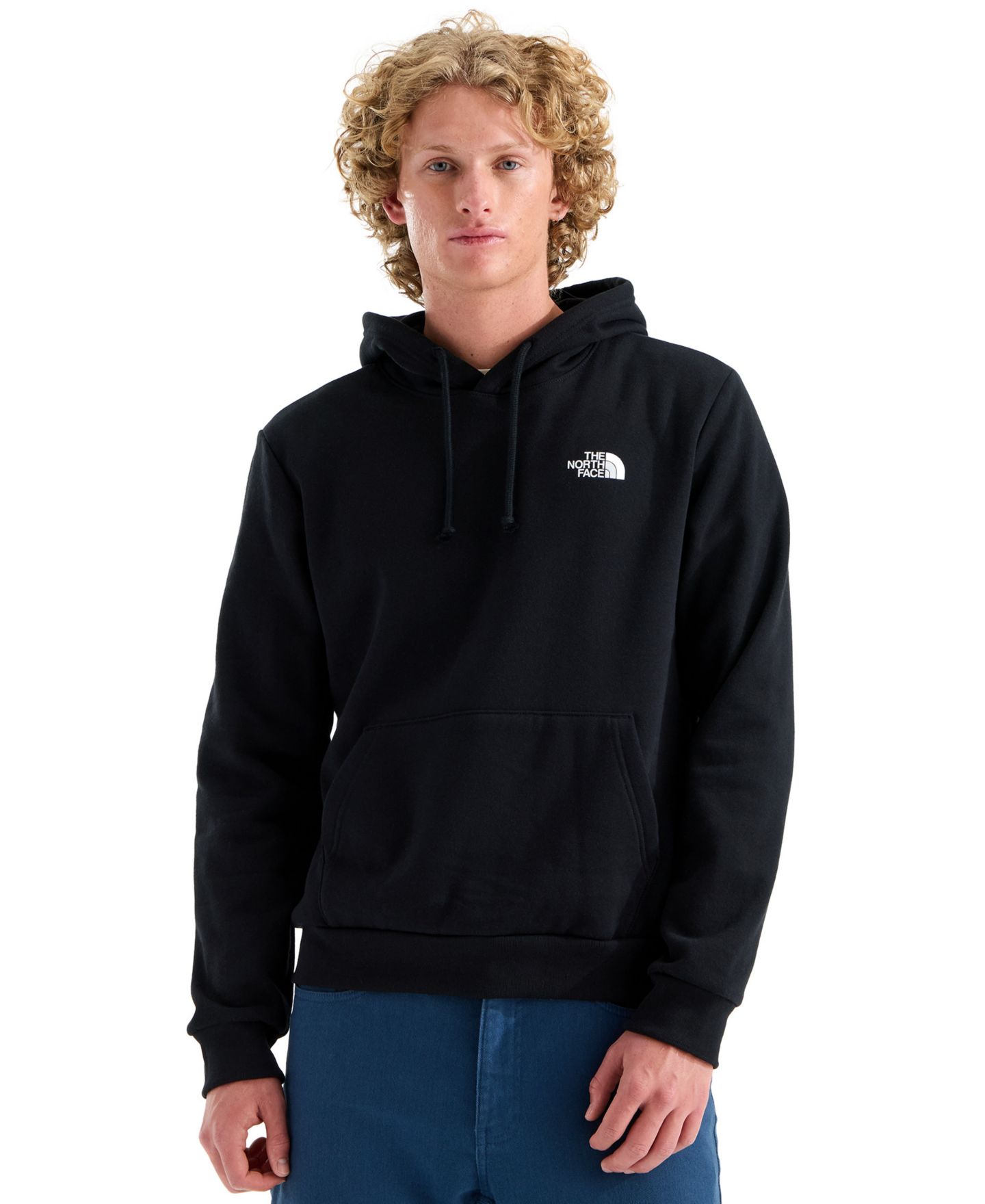 Мужское худи The North Face Evolution Granitic Rock Print Box Graphic Regular-Fit, цвет: Чёрный — фото 2