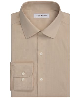 Men's Athletic-Fit Performance Check Dress Shirt