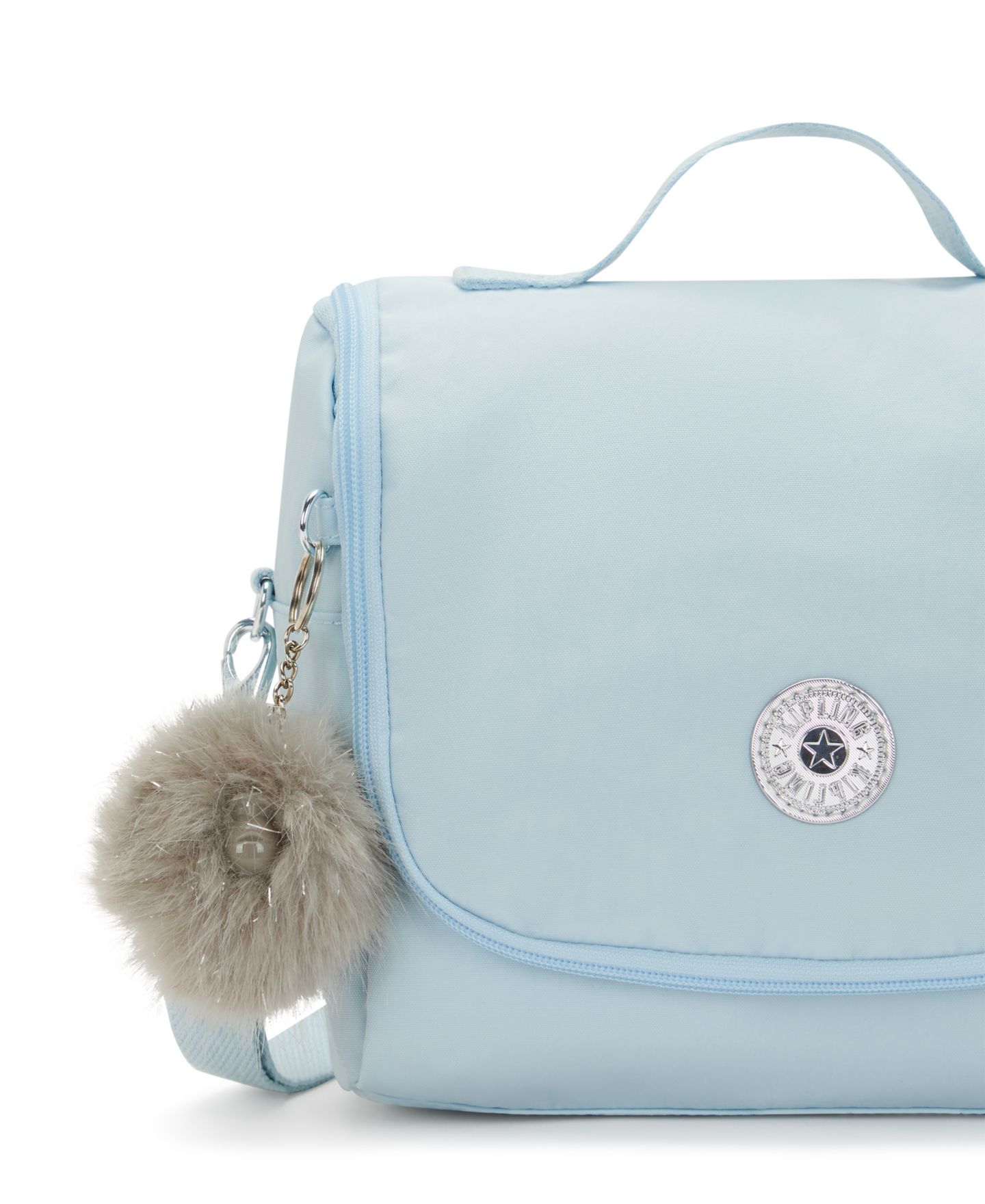 Женская сумка Kipling New Kichirou Insulated Crossbody Lunch, цвет: Синий — фото 5