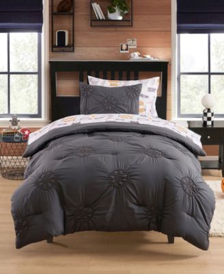 Kids Basketball Pintuck 5-Piece Comforter Set, Twin
