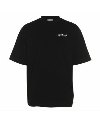 Women's Logo Print Mock Neck Jersey T-Shirt