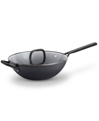 Milano 12" Aluminum Ceramic Nonstick  Wok + Lid