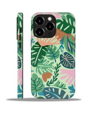 Phone Case Compatible with Apple iPhone, 2-Layer Durable, Tropical Calm