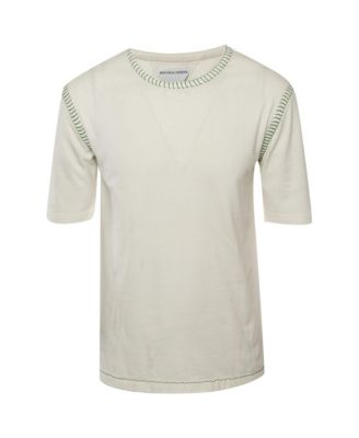 Women's Bottega Veneta Overlock Stitch Cotton T-Shirt
