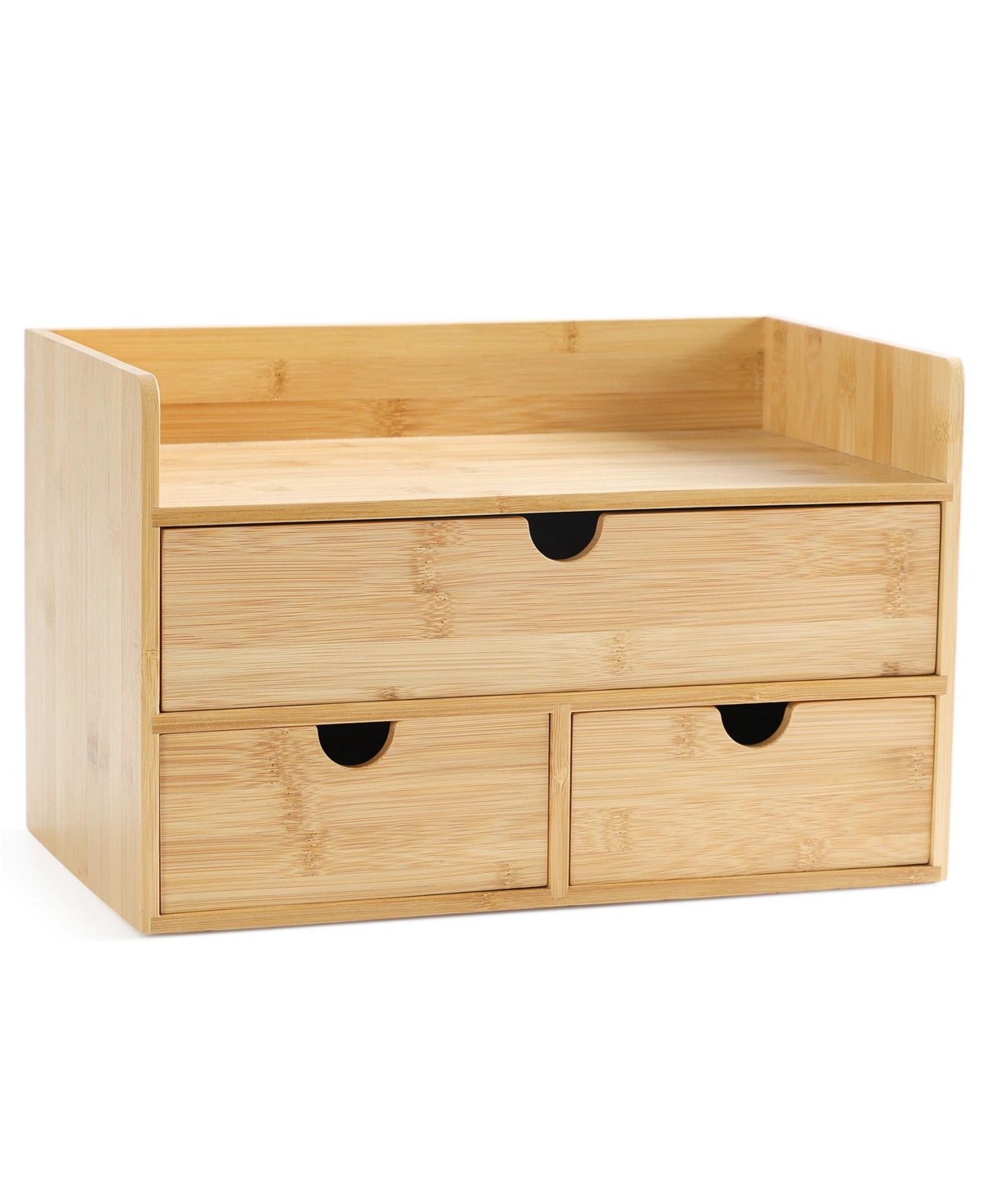 Danrong Desk Organizer With Drawers Multi Purpose Desktop Storage - Nature-s1x2 13"l x 6.6"w x 7.87"h