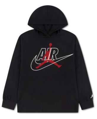 Boys' 8-20 Jumpman Air Hooded Long-Sleeve T-Shirt