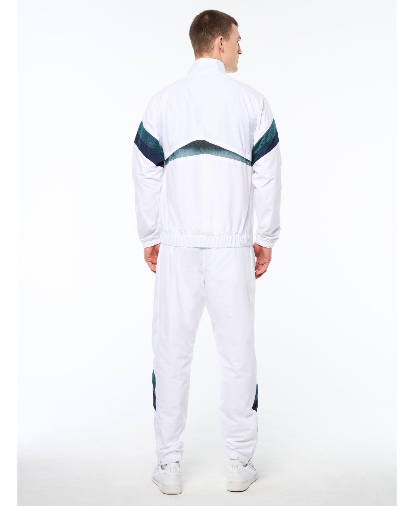 Мужская куртка Sergio Tacchini Ventilato Track, цвет: Яркий белый — фото 5