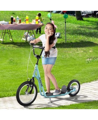 Kids Kick Scooter with All-Terrain Tires and Adjustable Handlebar, Ages 3+