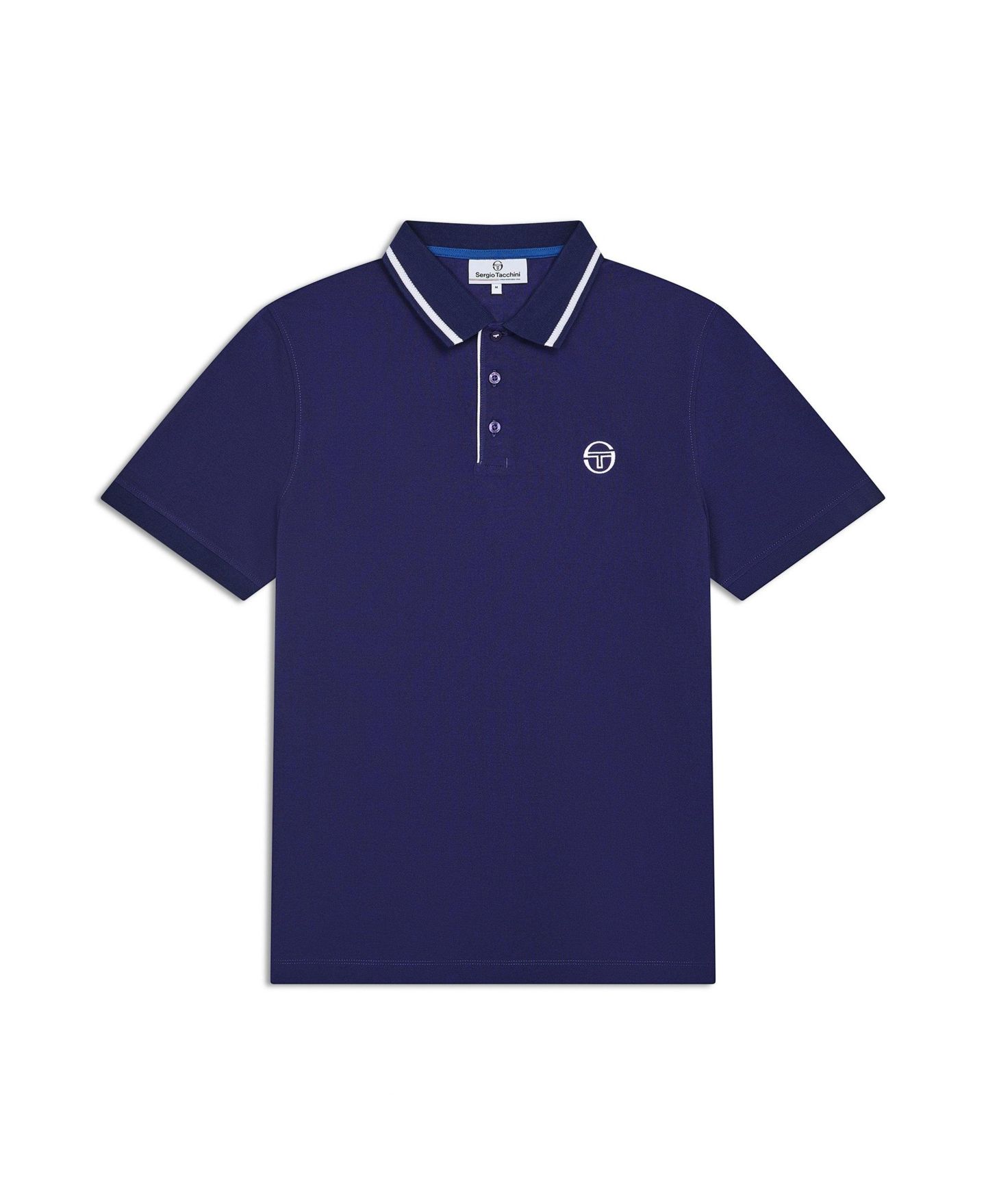 Мужское поло Sergio Tacchini Agiato, цвет: Синий — фото 4