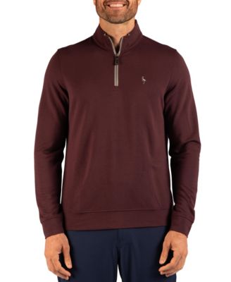 Men's Soft Stonewashed Quarter Zip Sweater