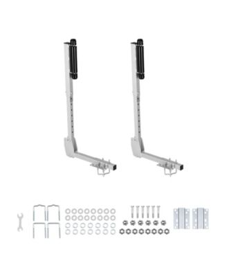 2Pieces Boat Trailer Guides 27.6-41.3 in Height Adjustable with Smooth Rollers for Over 16 in Boats