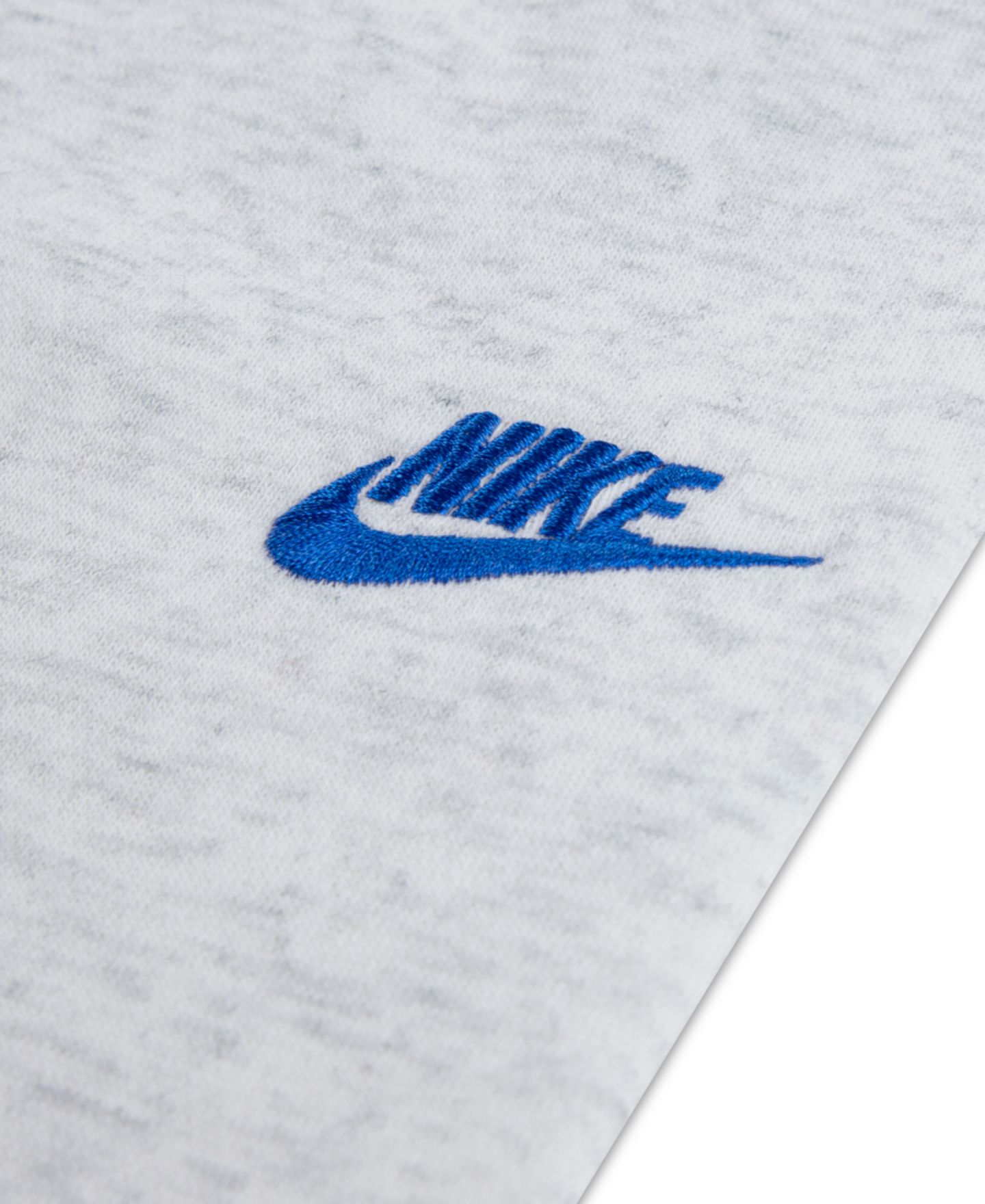 Детский флисовый комплект Nike для малыша: худи и брюки, 2 предмета, цвет: Берёзовый меланжевый — фото 4