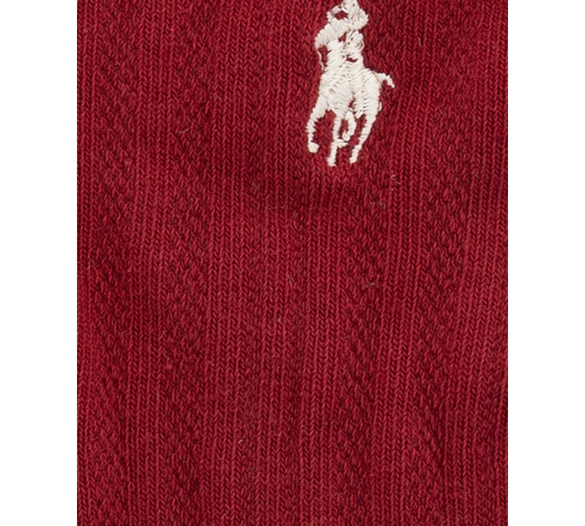 Polo Ralph Lauren Girls' 4-11 Velvet Ribbon Socks, 3-Pack
