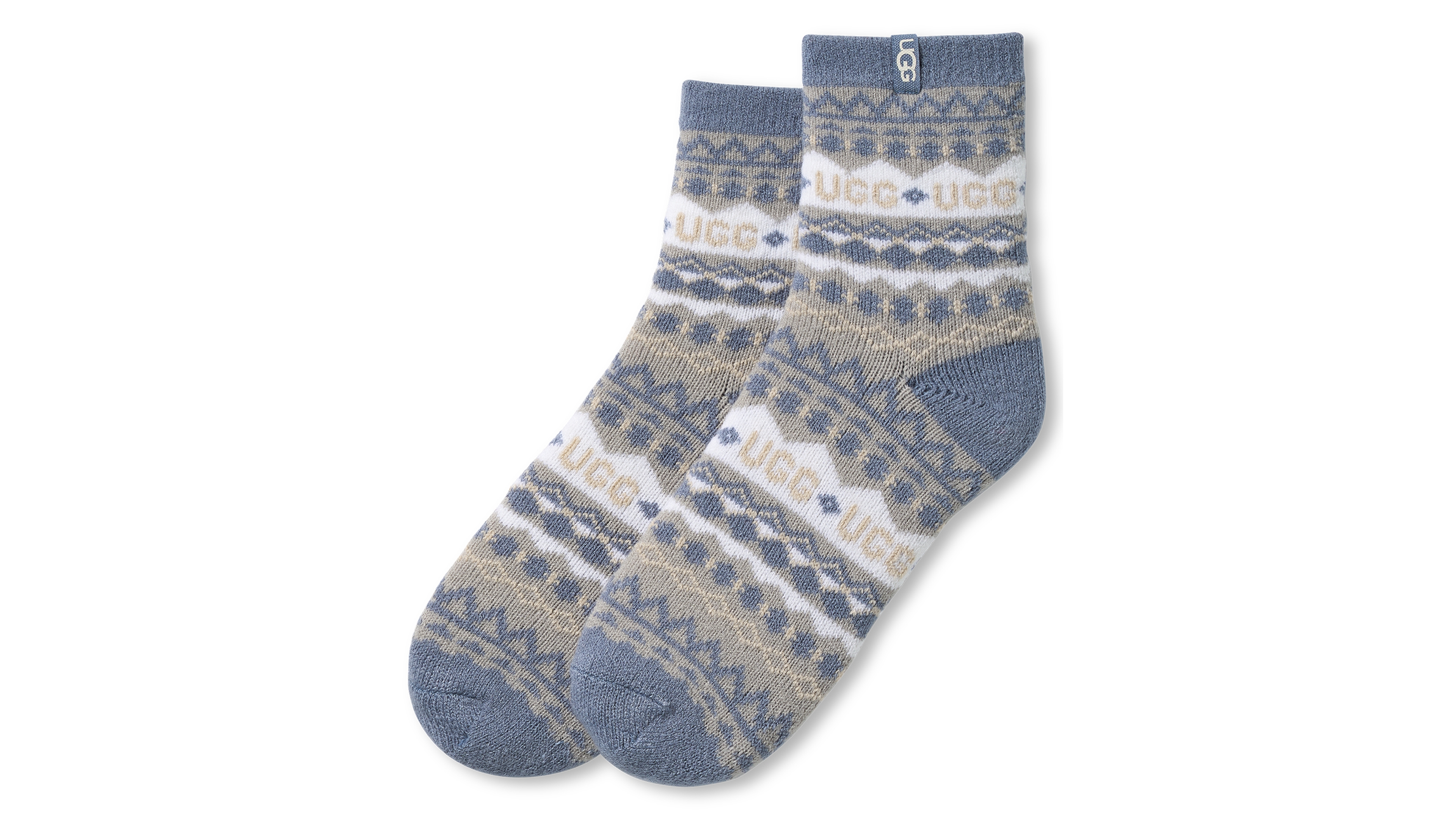 Ugg Women's Cressida Cozy Novelty Quarter Socks