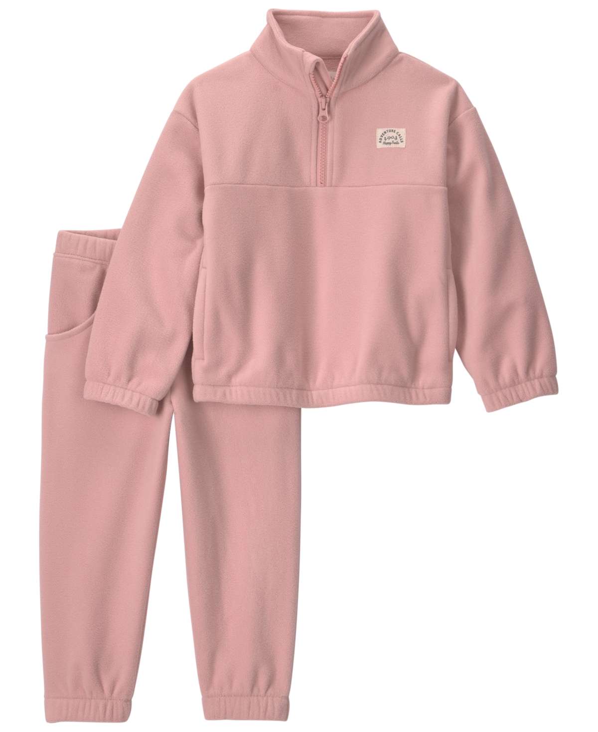 Carter's Little Planet Toddler Girls' 2T-5T Microfleece Top and Pants, 2-Piece Set