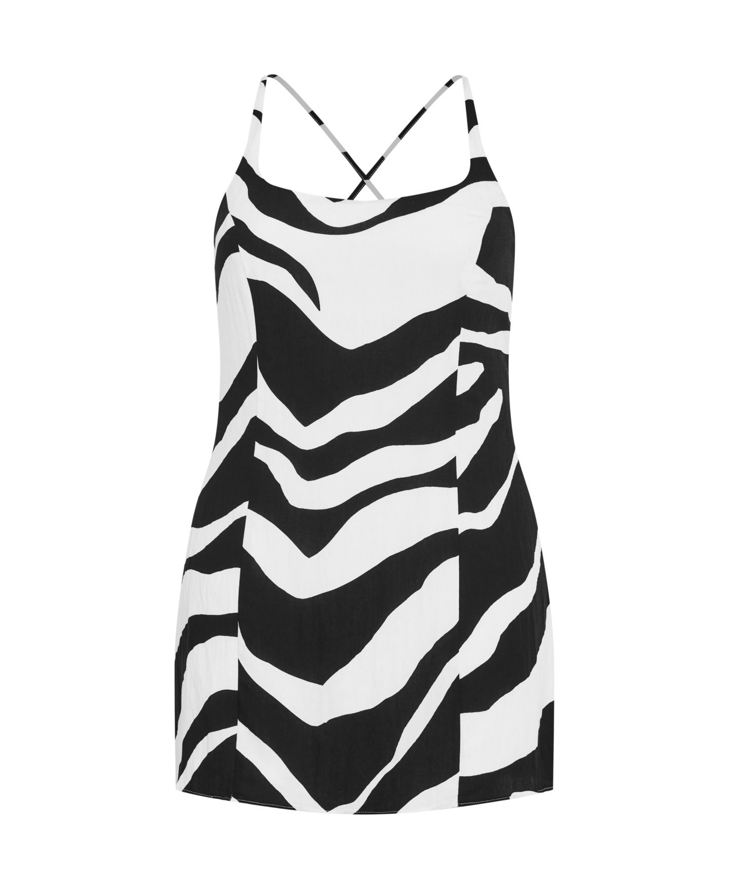 Женское платье CITY CHIC Caitlin Print, цвет: Mono Swirl — фото 5