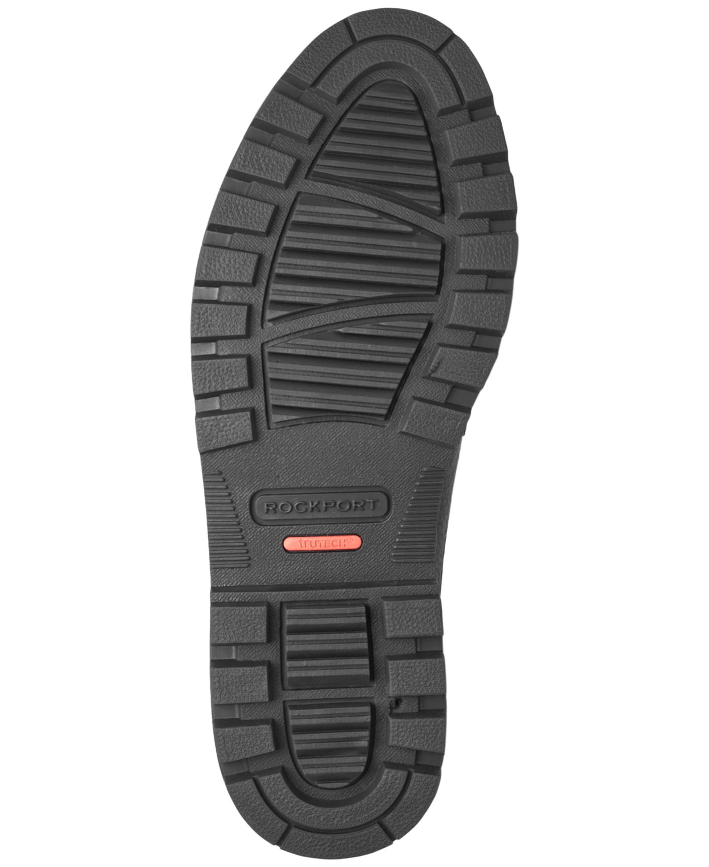 Мужские туфли Rockport Winfeld Waterproof Casual Moc-Toe Oxford, цвет: Чёрный кожаный — фото 5