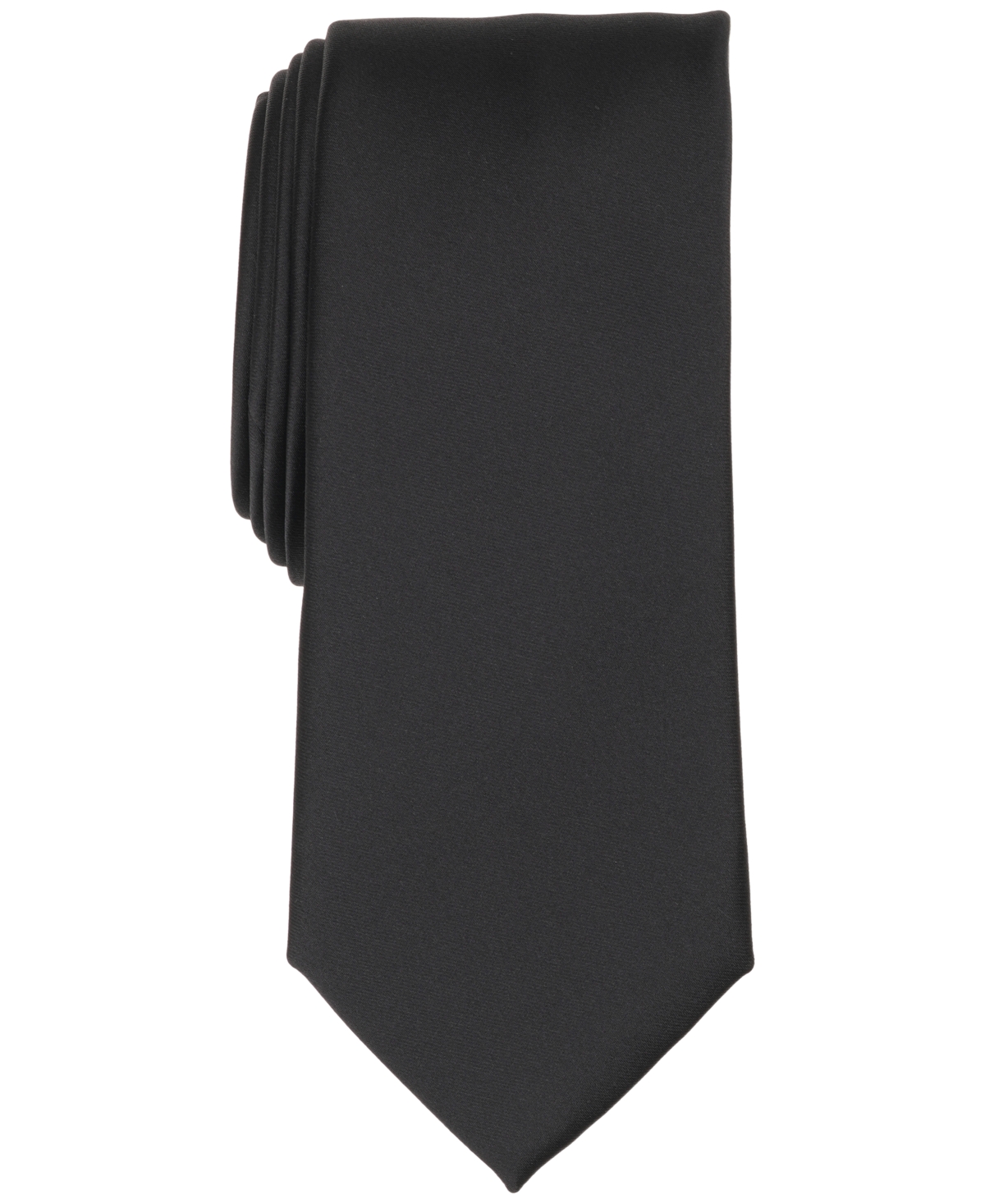 Bespoke Fashion Women's Satin Solid Pattern Necktie
