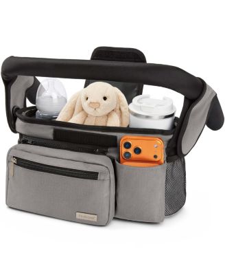 Stash Stroller Organizer Bag, Storage Caddy with Cup Holders, Fits Most Strollers and Wagons