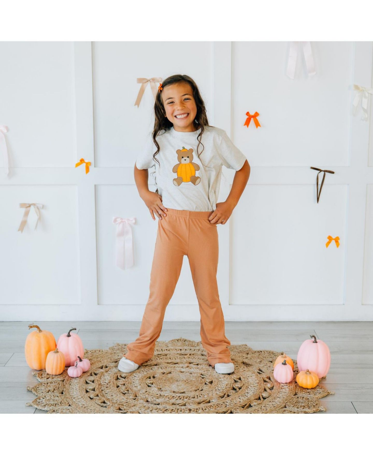 Футболка Sweet Wink Pumpkin Teddy Bear Patch Short Sleeve для мальчиков — фото 5
