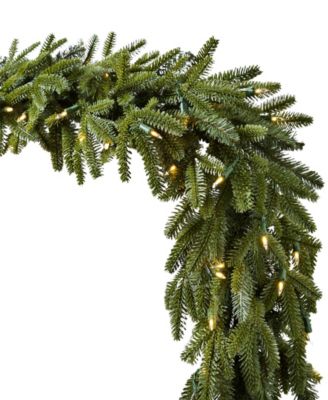 BH Fraser Fir Garland 10' LEDC BO