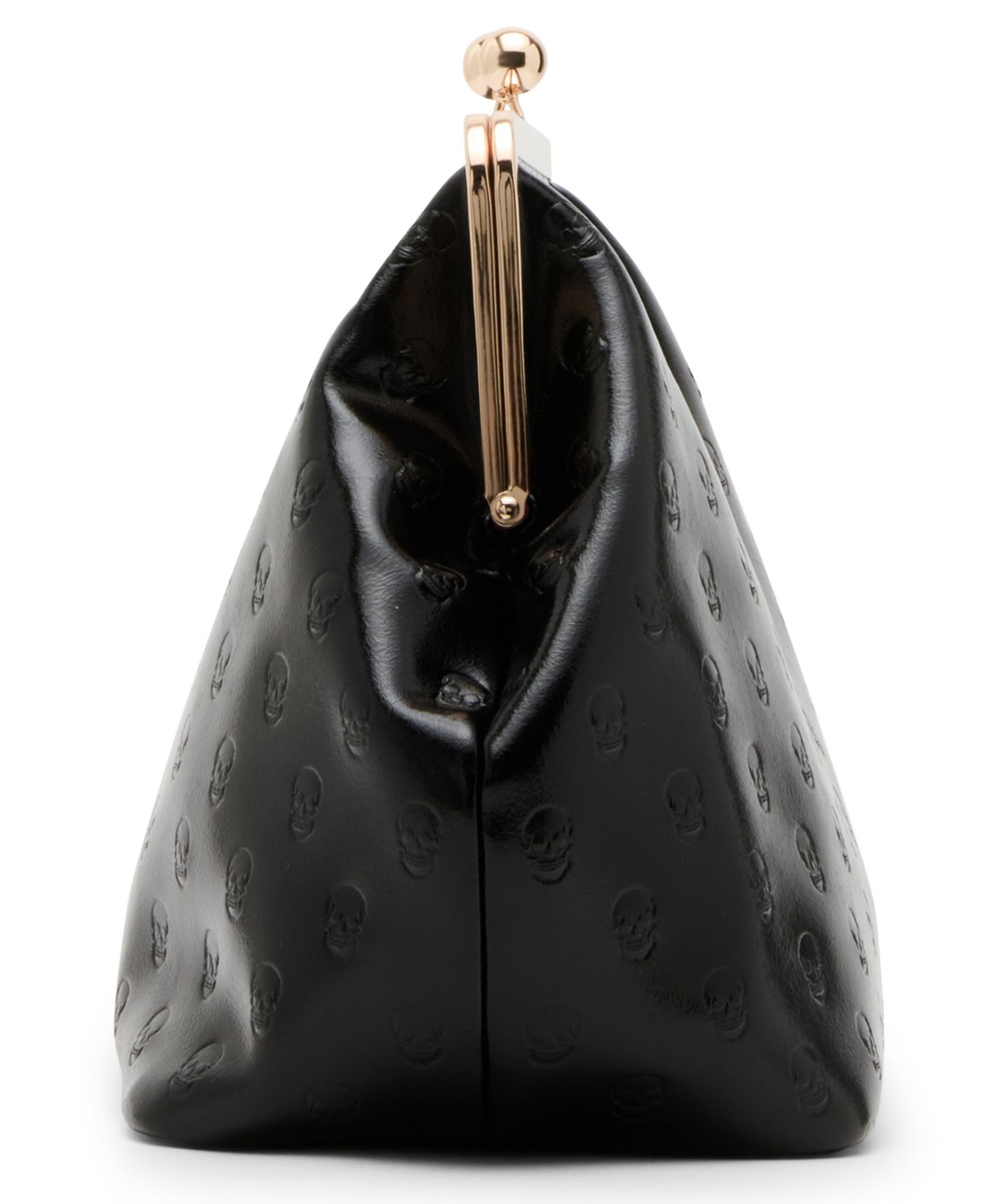 Женский клатч Betsey Johnson Skull Deboss Large Clutch Handbag, цвет: Чёрный — фото 5