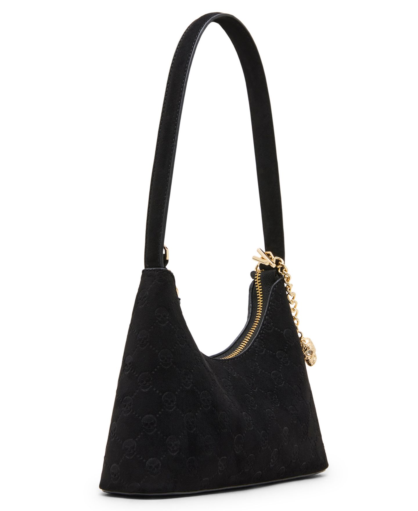 Женская сумка Betsey Johnson Headliner Deboss Medium Shoulder Handbag, цвет: Чёрный — фото 3