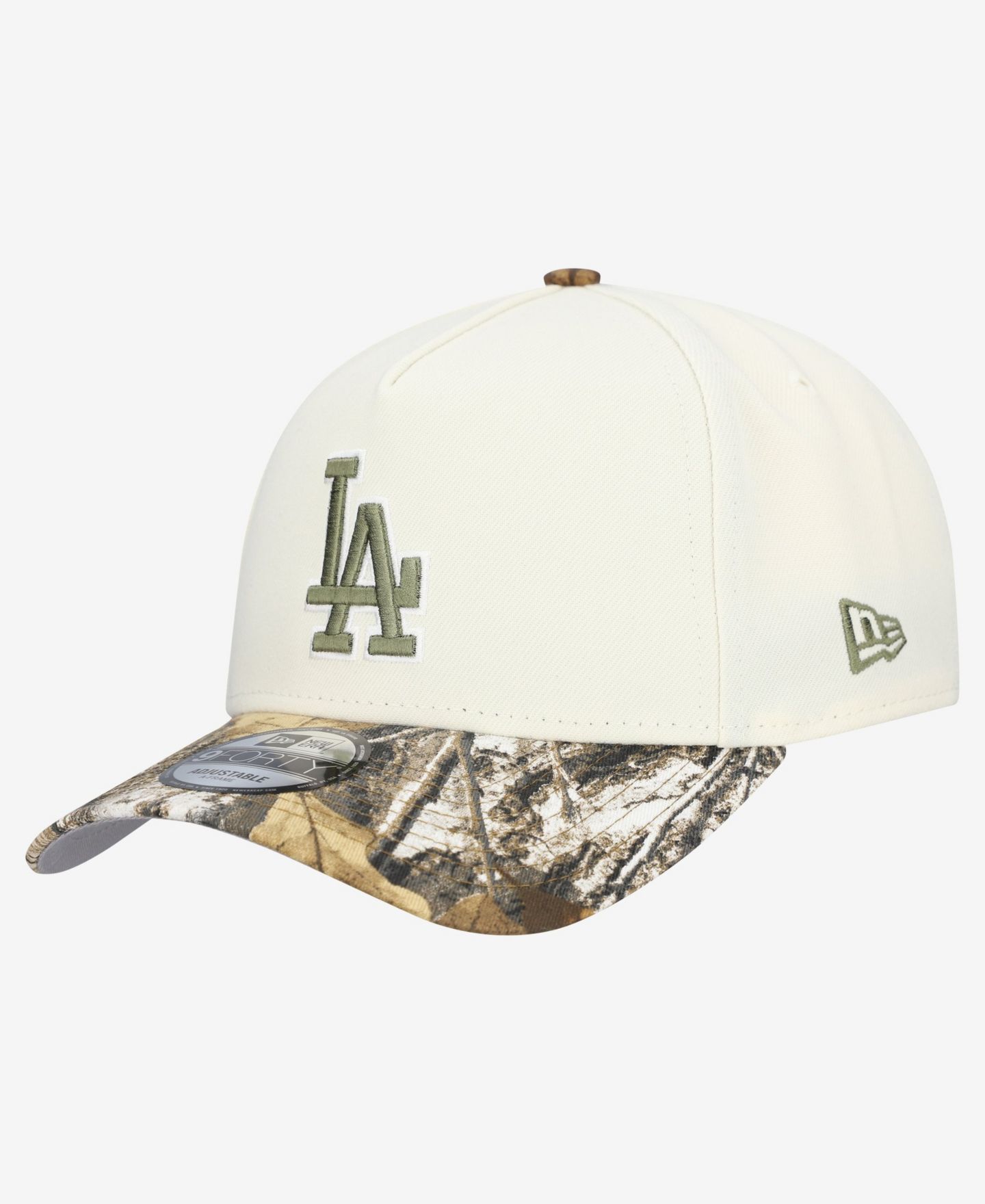 Мужская бейсболка New Era Los Angeles Dodgers 9FORTY A-Frame, регулируемая — фото 3