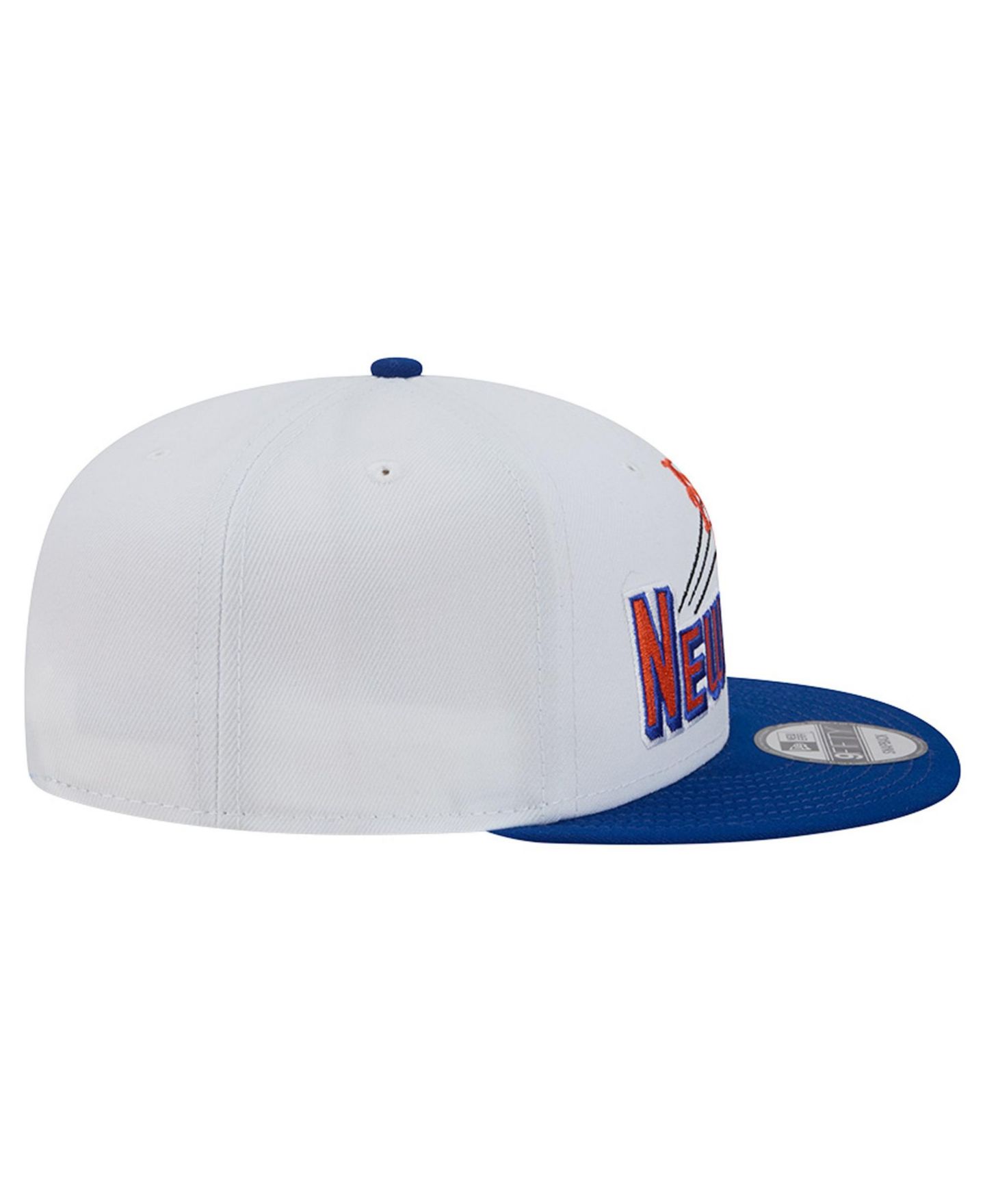 Мужская кепка New Era White New York Mets Retro Sweep 9FIFTY Snapback Hat — фото 2