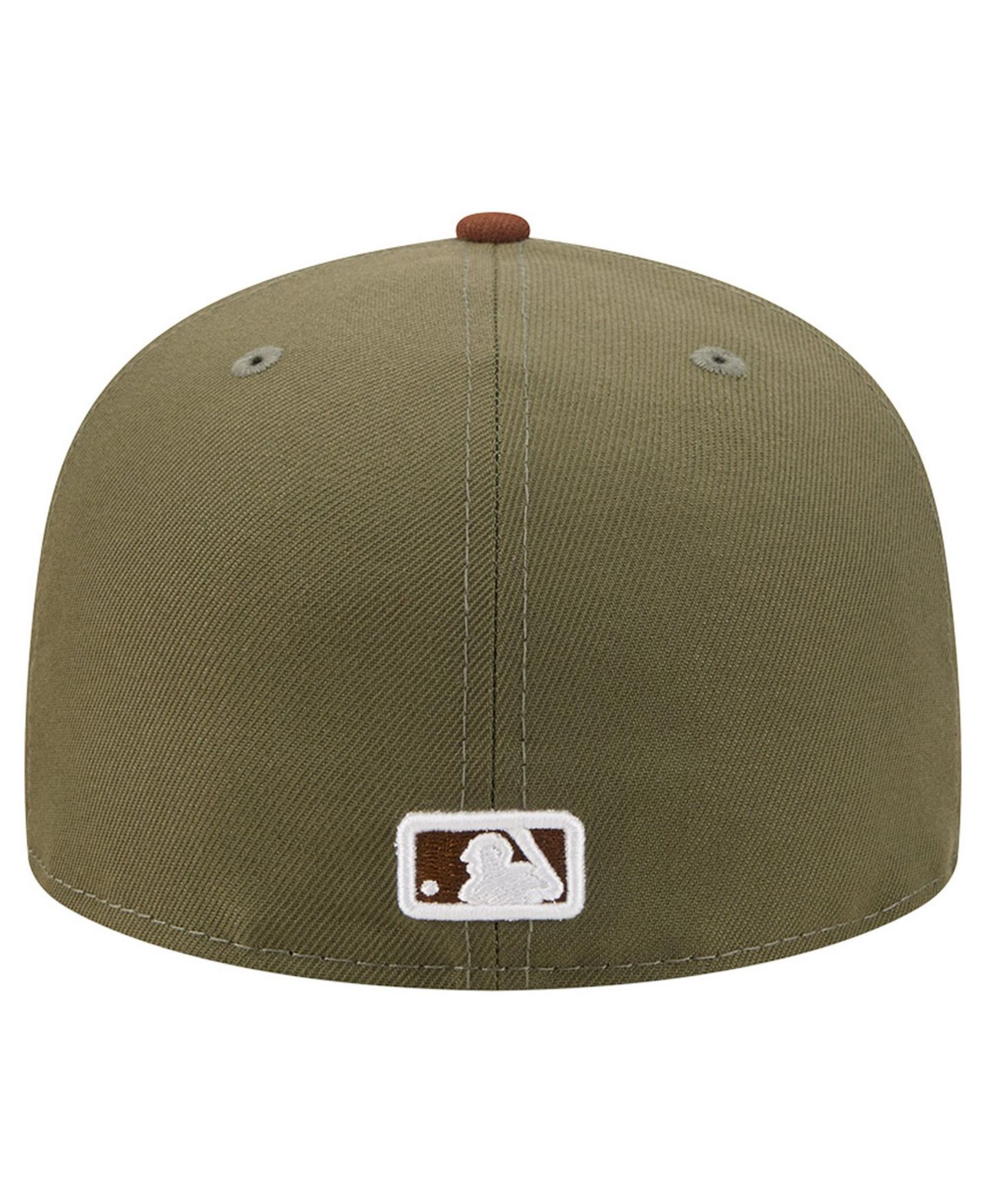 Мужские головные уборы New Era Olive/Brown New York Yankees Color Pack 59FIFTY Fitted Hat — фото 4