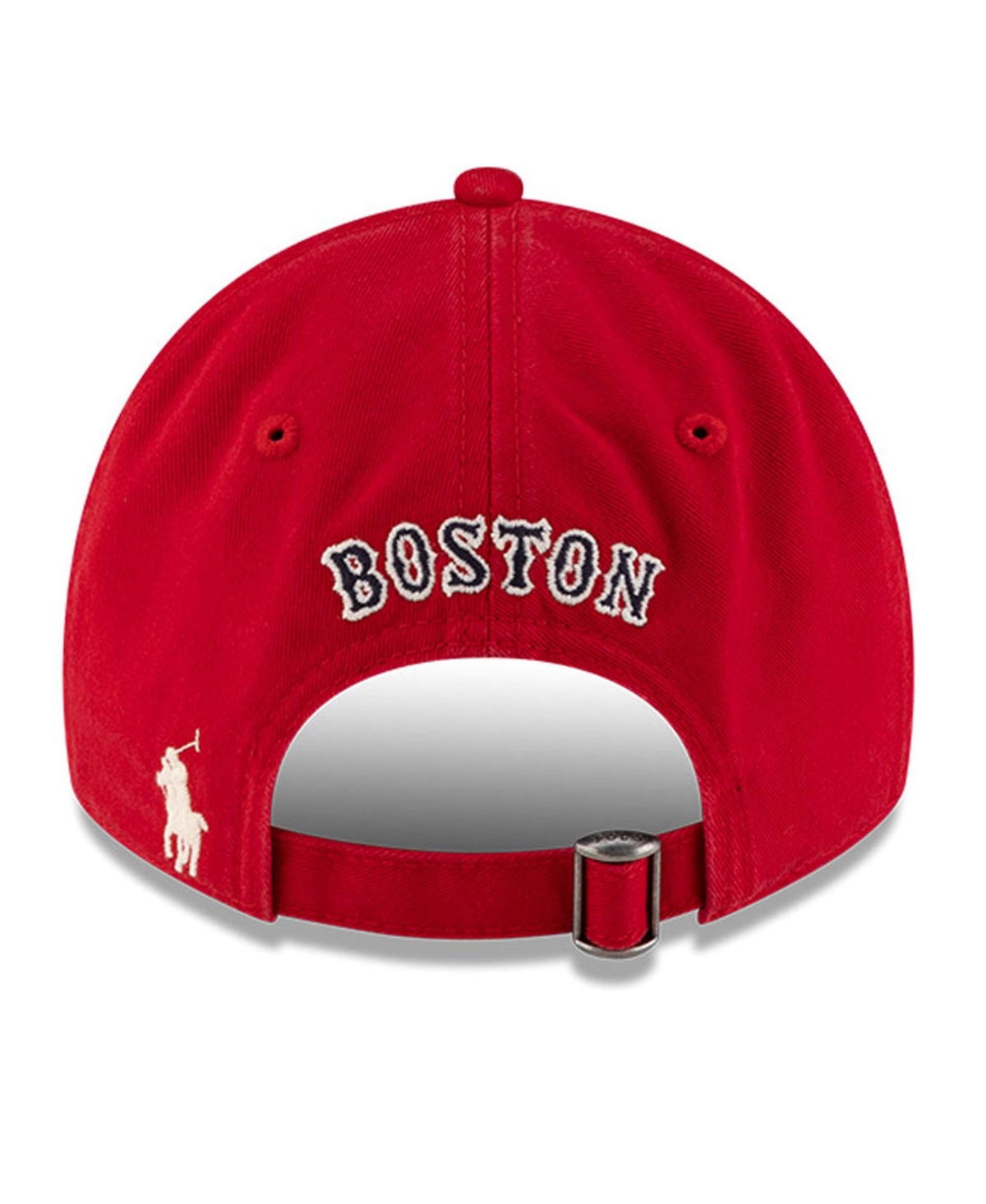 New Era x Ralph Lauren Men's Red Boston Red Sox 9TWENTY Adjustable Hat