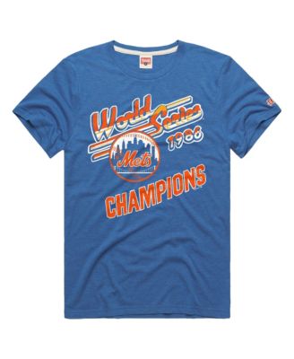 Men's New York Mets Tri-Blend Screen-Printed T-Shirt