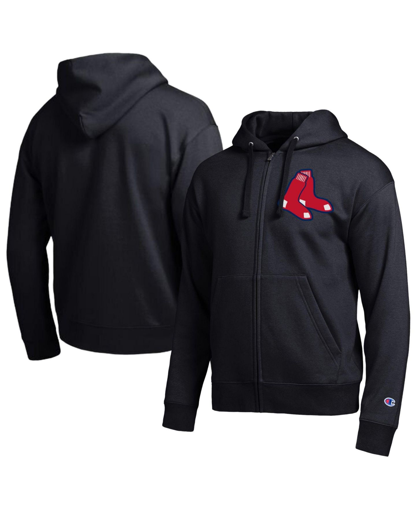 Мужское худи Champion Black Boston Red Sox All-Star Full-Zip — фото 1