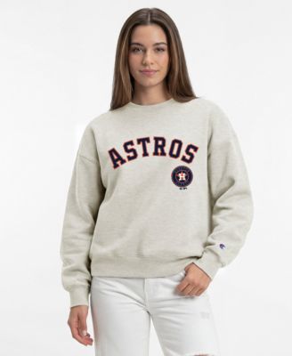 Women's Houston Astros All-Star Relaxed-Fit Dropped-Shoulder Screen-Print Sweatshirt