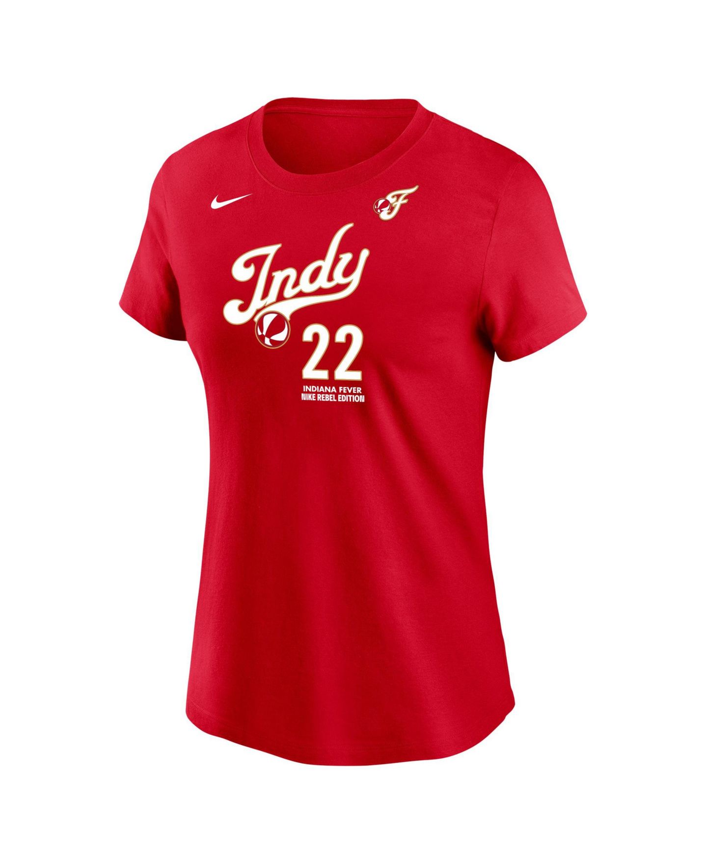 Женская футболка Nike Indiana Fever Caitlin Clark Rebel Crewneck Short-Sleeve — фото 3